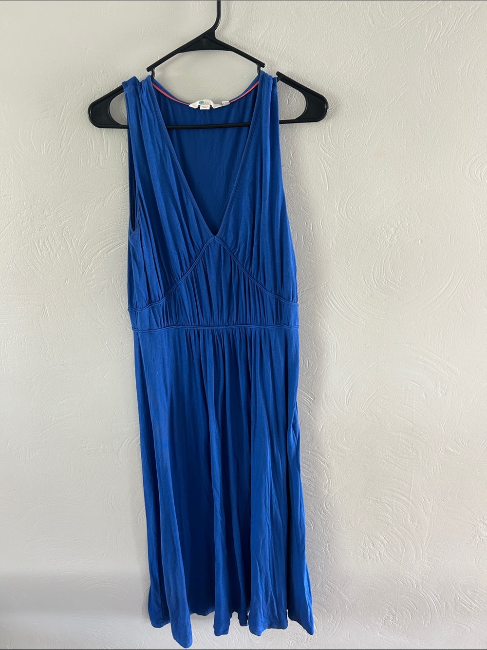 Boden flowy dress blue sleeveless